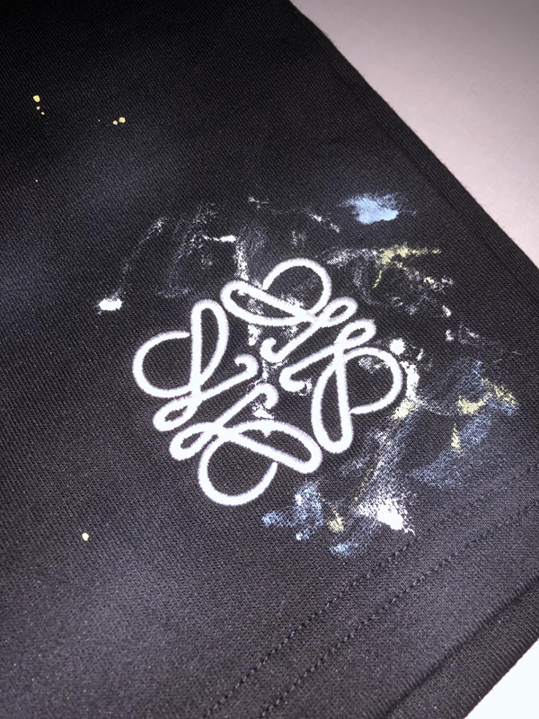 ブランドハーフパンツ細部ディテール